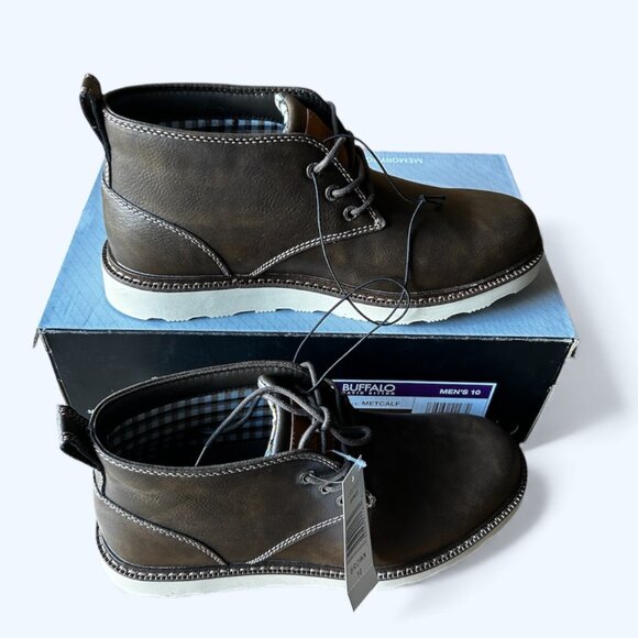 Buffalo by David Bitton Metcalf Men’s Casual Chukka Boot Brown Size 10 - Picture 3 of 7